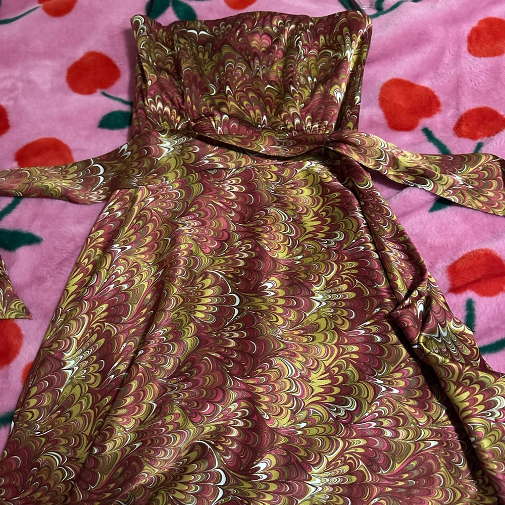 funky silky dress